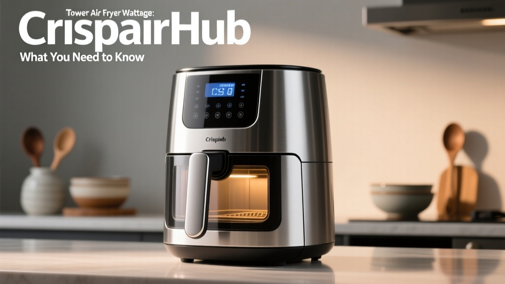 Tower Air Fryer Wattage: What You Need to Know