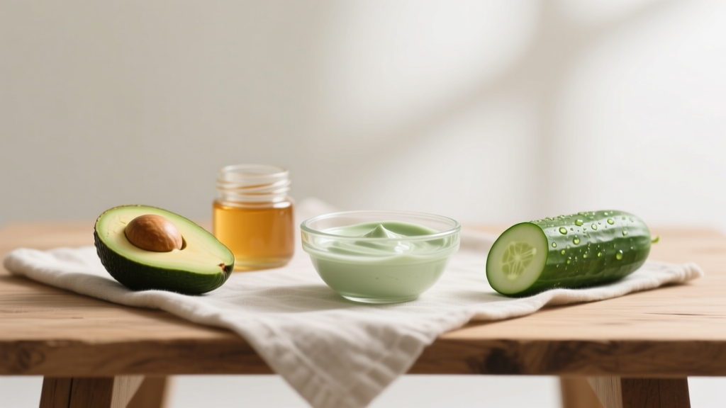 DIY Hydrating Face Masks for Dehydrated Skin: Kitchen