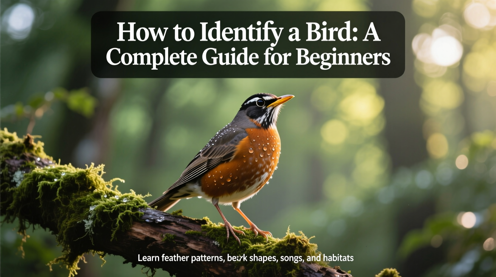 how can i identify a bird