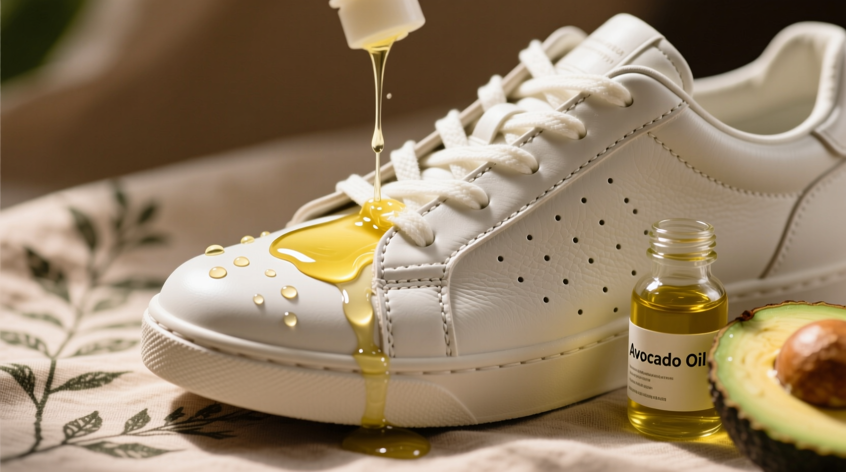 eco friendly cleaning tips avocado oil for leather sneakers
