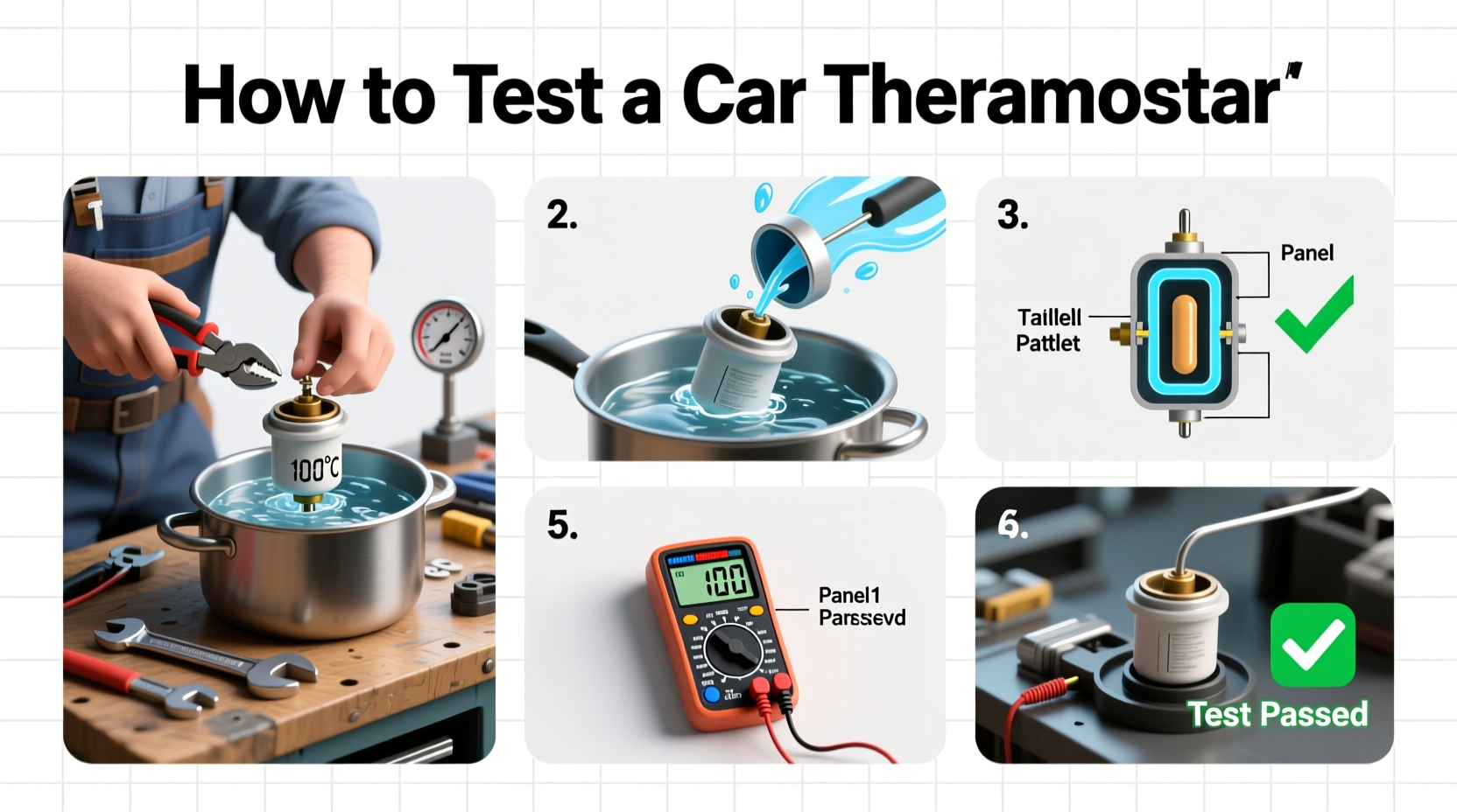 how to test a car thermostat