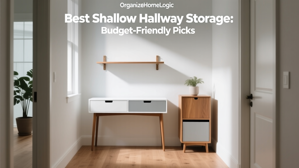 Best Shallow Hallway Storage: Budget-Friendly Picks