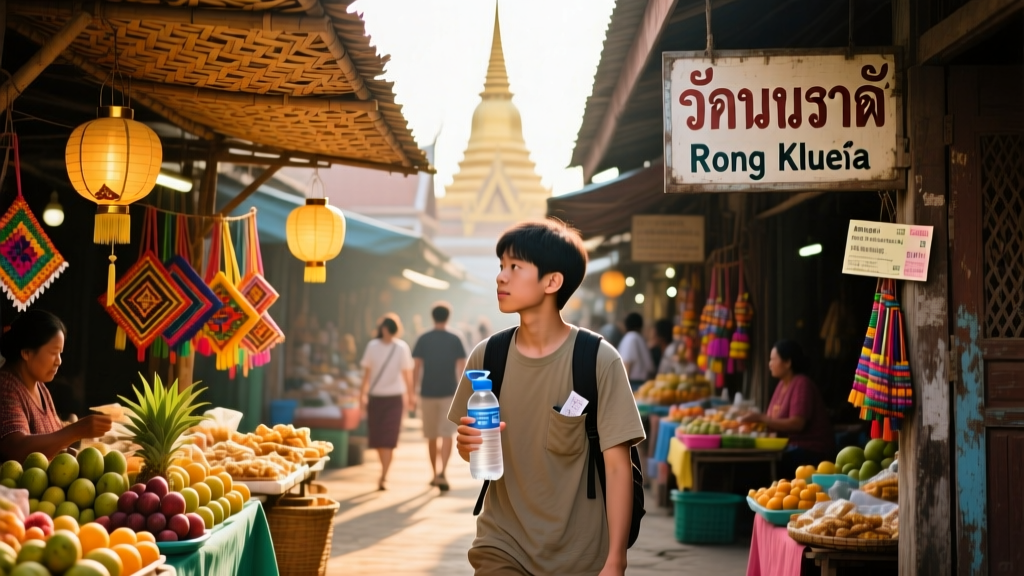 Video Day Trip to Rong Kluea Market in Aranyaprathet, Thailand: A Cross-Border Commerce Hub with Authentic Flair