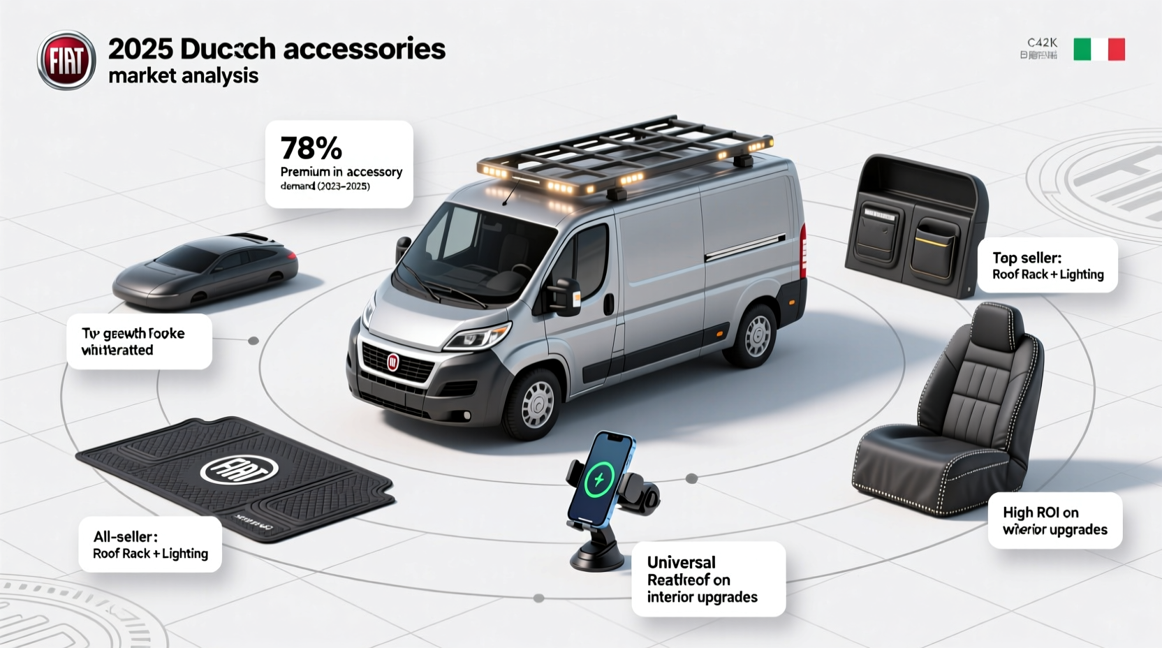 fiat ducato accessories best sellers