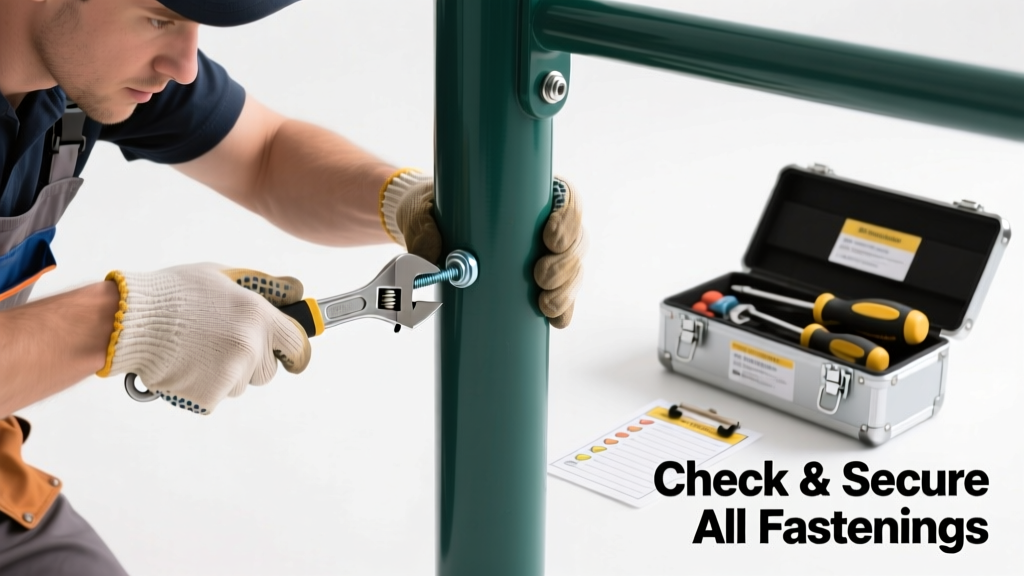 How to Fix Loose Playground Equipment Safely