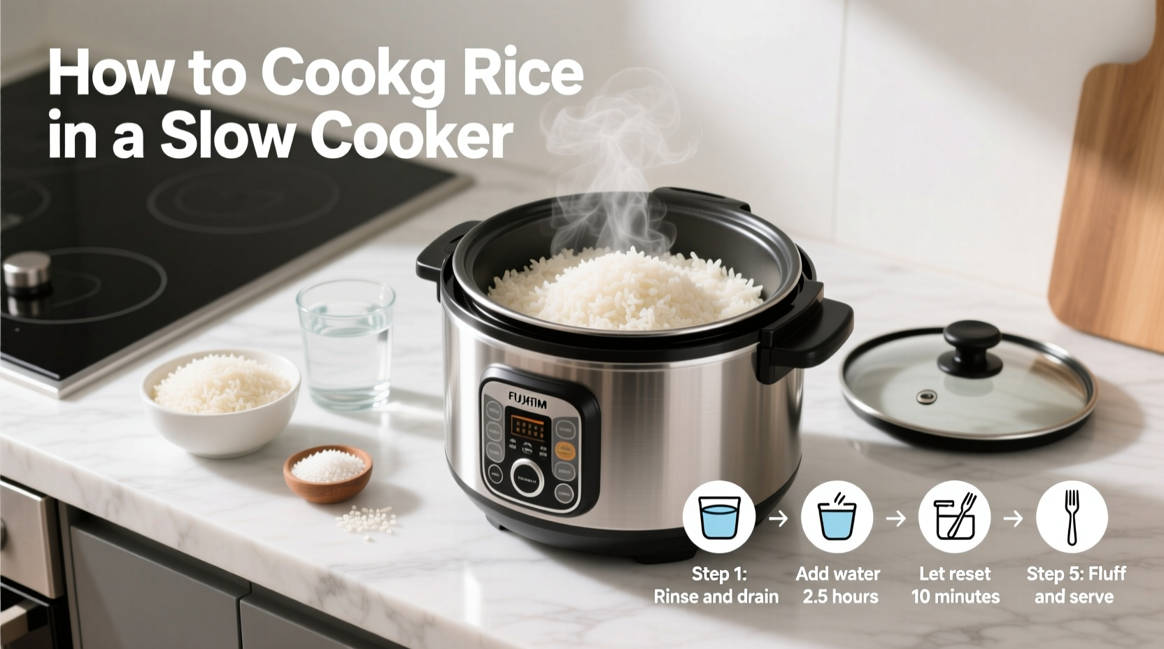 how to do rice in a slow cooker
