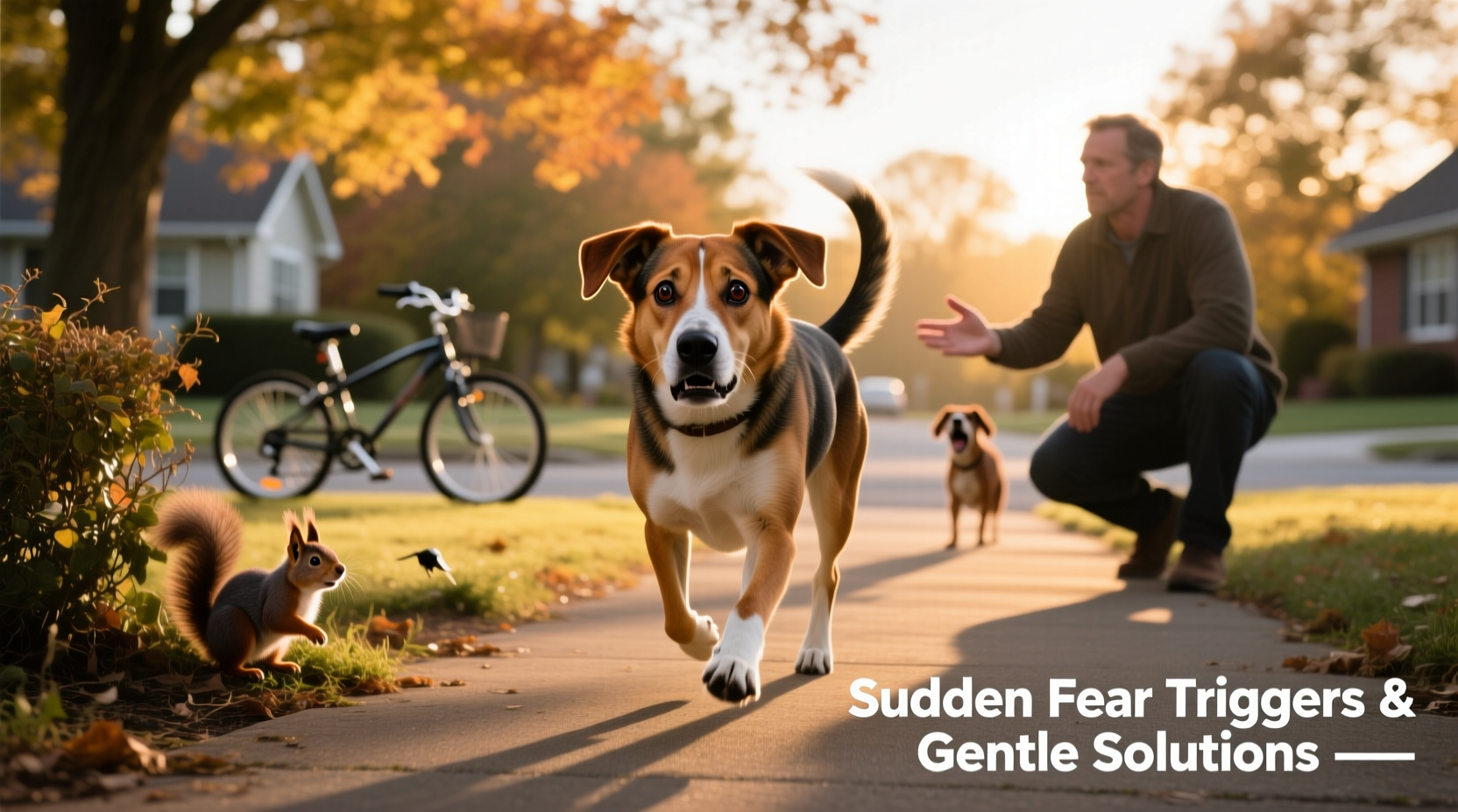 dog suddenly scared of walks possible triggers and gentle solutions