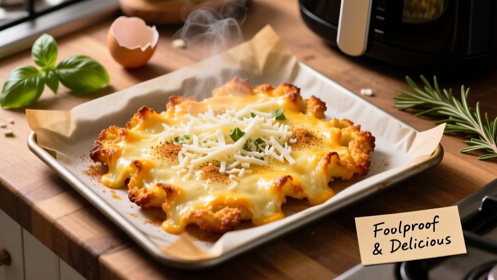 Air Fryer Baked Cheese: Crispy, Golden & Foolproof