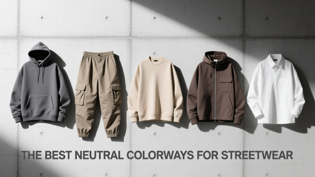 Best Neutral Colorways for Streetwear: Style & Sustainability