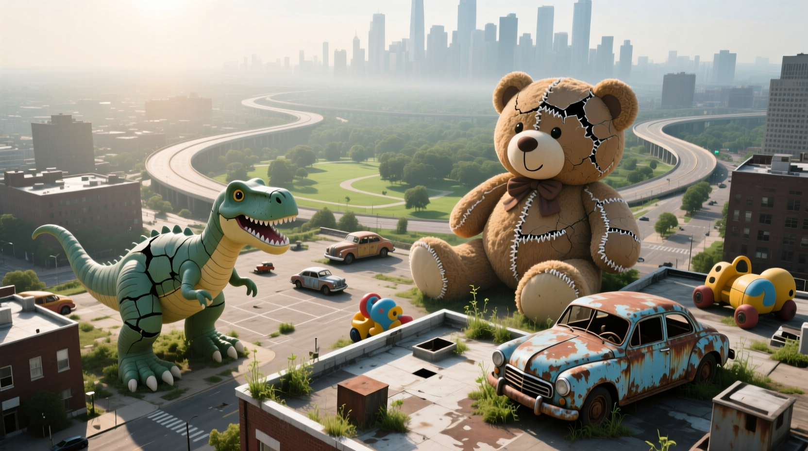 search google earth for giant toys