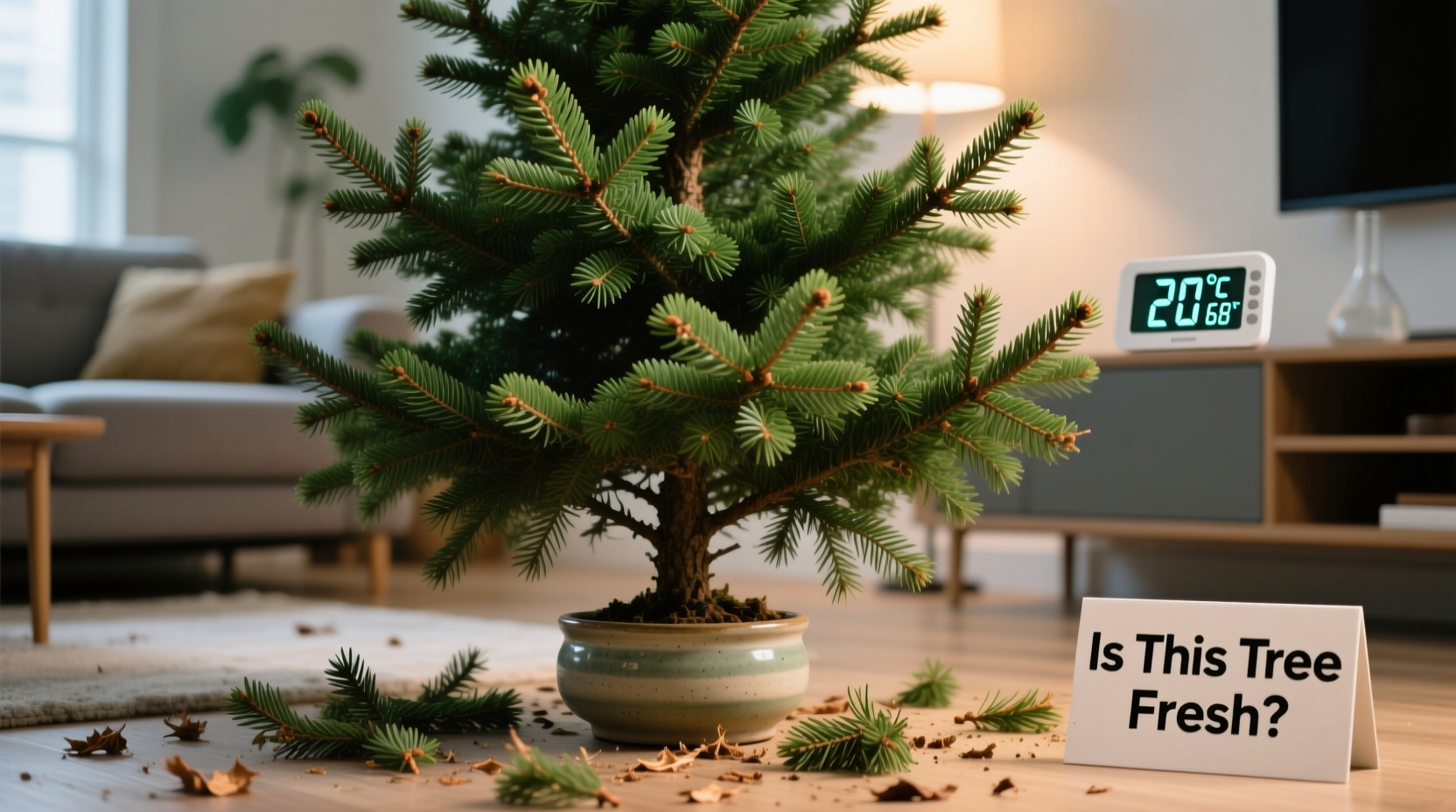 why is my christmas tree losing needles within days is it fresh or defective