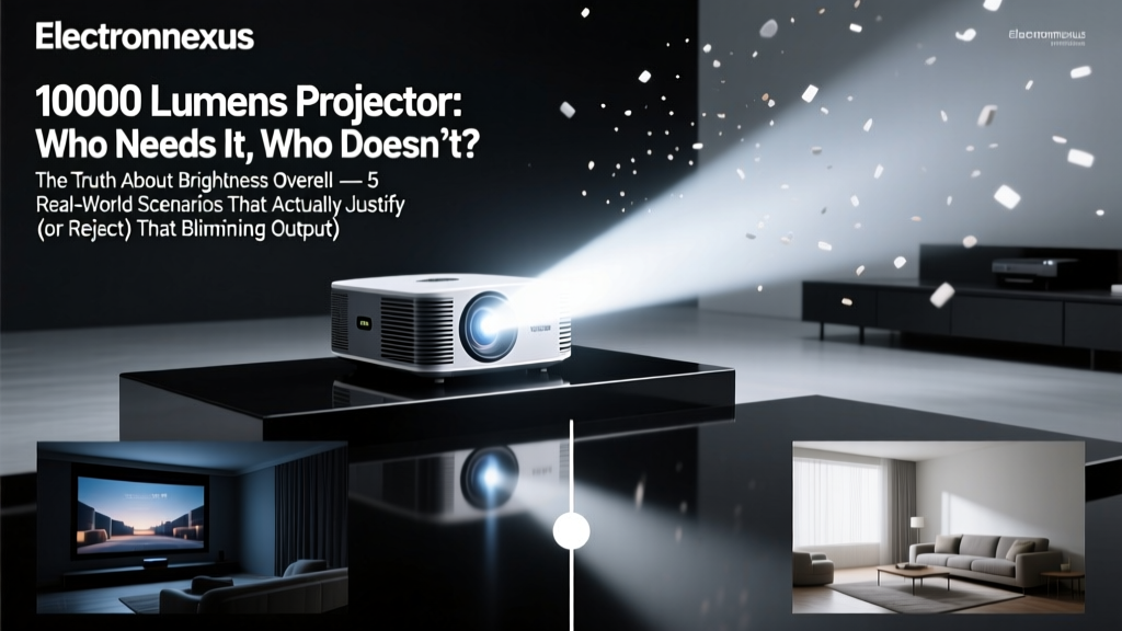 10000 Lumens Projector Who Needs It Who Doesn't: The Truth About Brightness Overkill — 5 Real-World Scenarios That Actually Justify (or Reject) That Blinding Output
