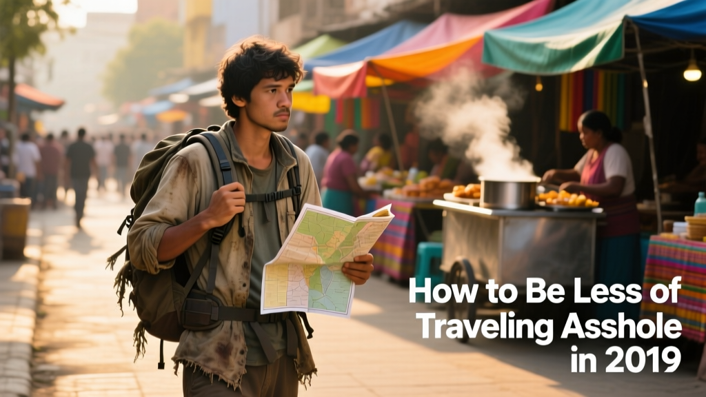 How To Be Less Of A Traveling Asshole In 2019