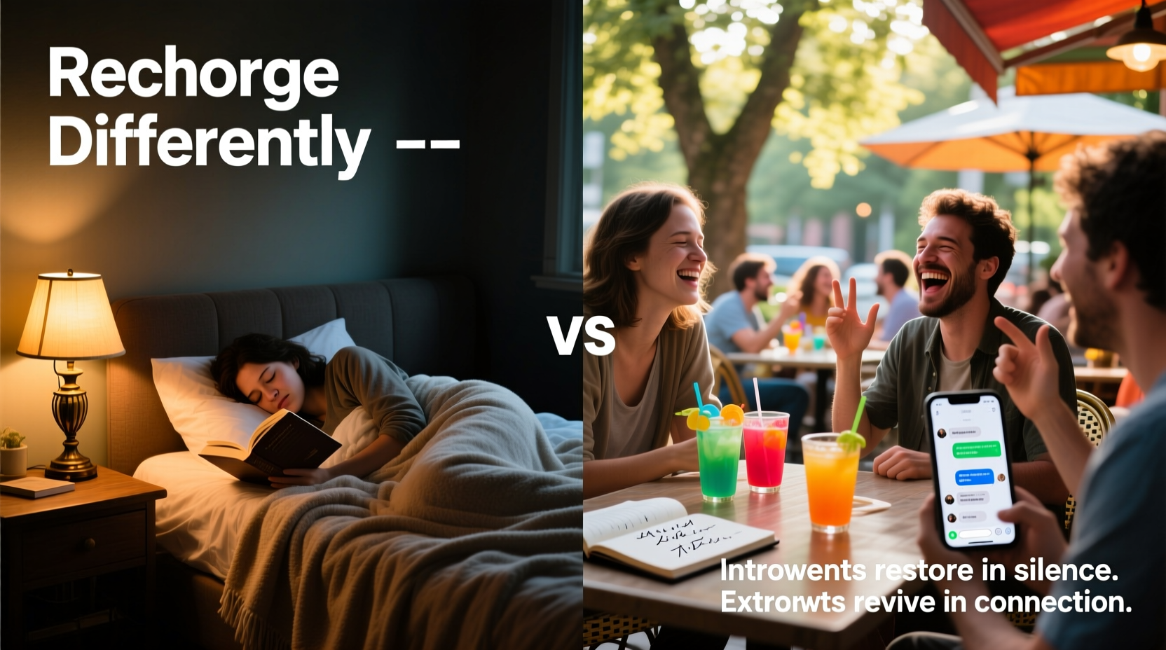 introvert vs extrovert burnout how different personalities recharge effectively