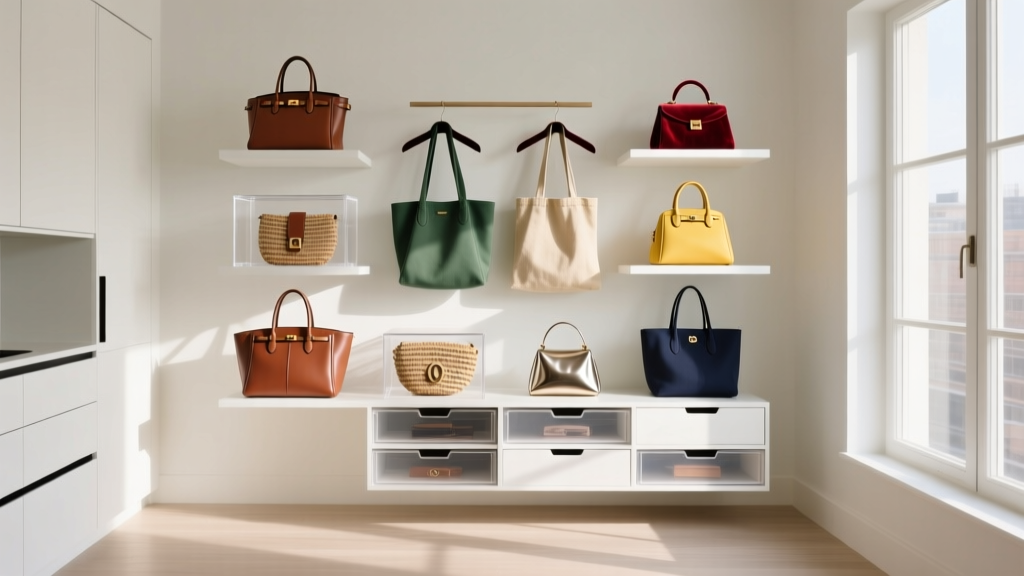 Handbag Storage Hacks for Small Closets