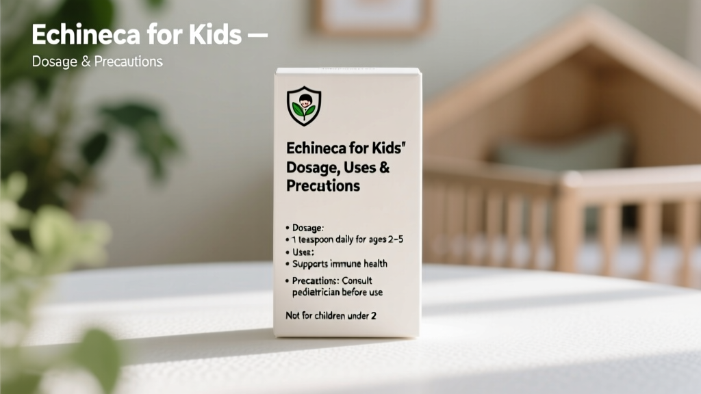Echinacea for Kids: Evidence-Based Dosage, Proven Uses, and Critical Safety Precautions
