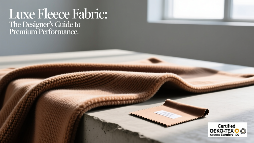 Luxe Fleece Fabric: The Designer’s Guide to Premium Performance