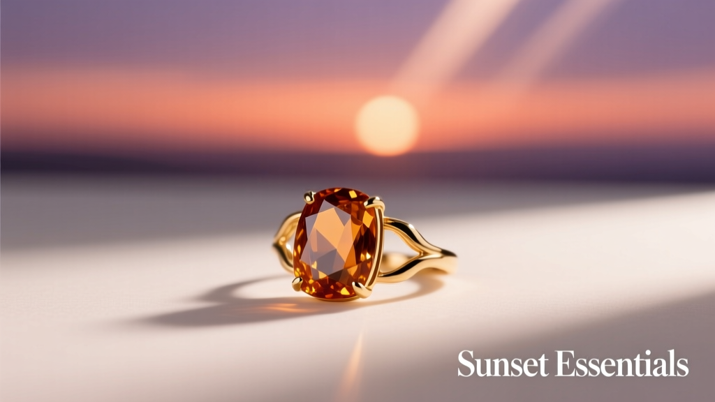 Sunset Wedding Jewelry Essentials