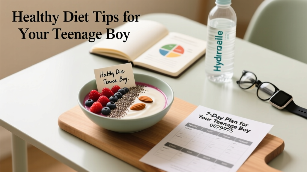 Healthy Diet Tips and a Practical 7-Day Meal Plan for Your Teenage Boy