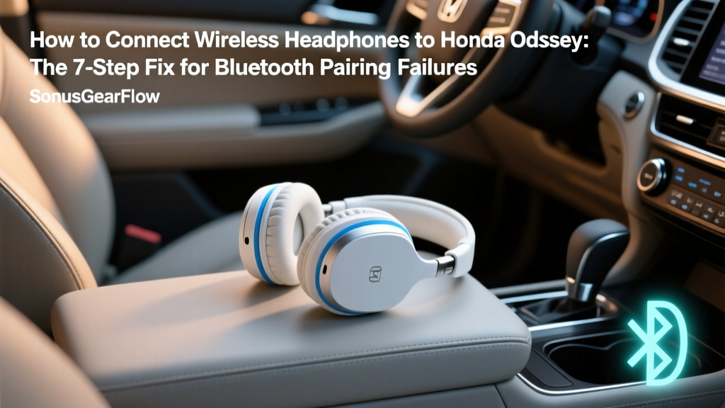 Honda Odyssey Bluetooth Headphones Fix (2026)