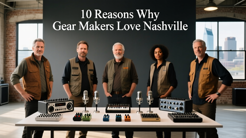 10 Reasons Why Gear Makers Love Nashville: A Deep Dive into the City’s Unlikely Manufacturing Renaissance