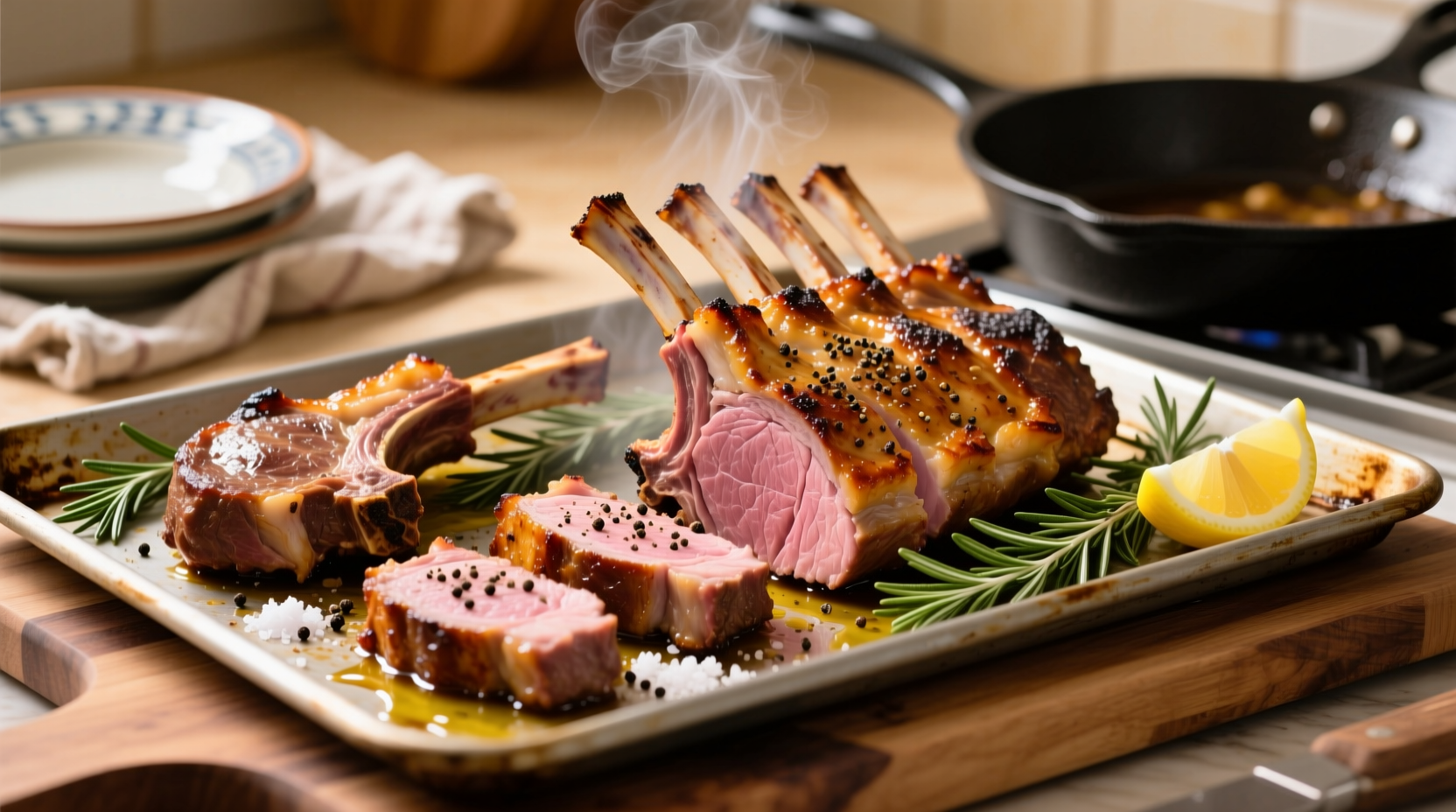 how do you cook lamb chops in the oven