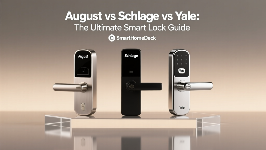 August vs Schlage vs Yale: The Ultimate Smart Lock Guide