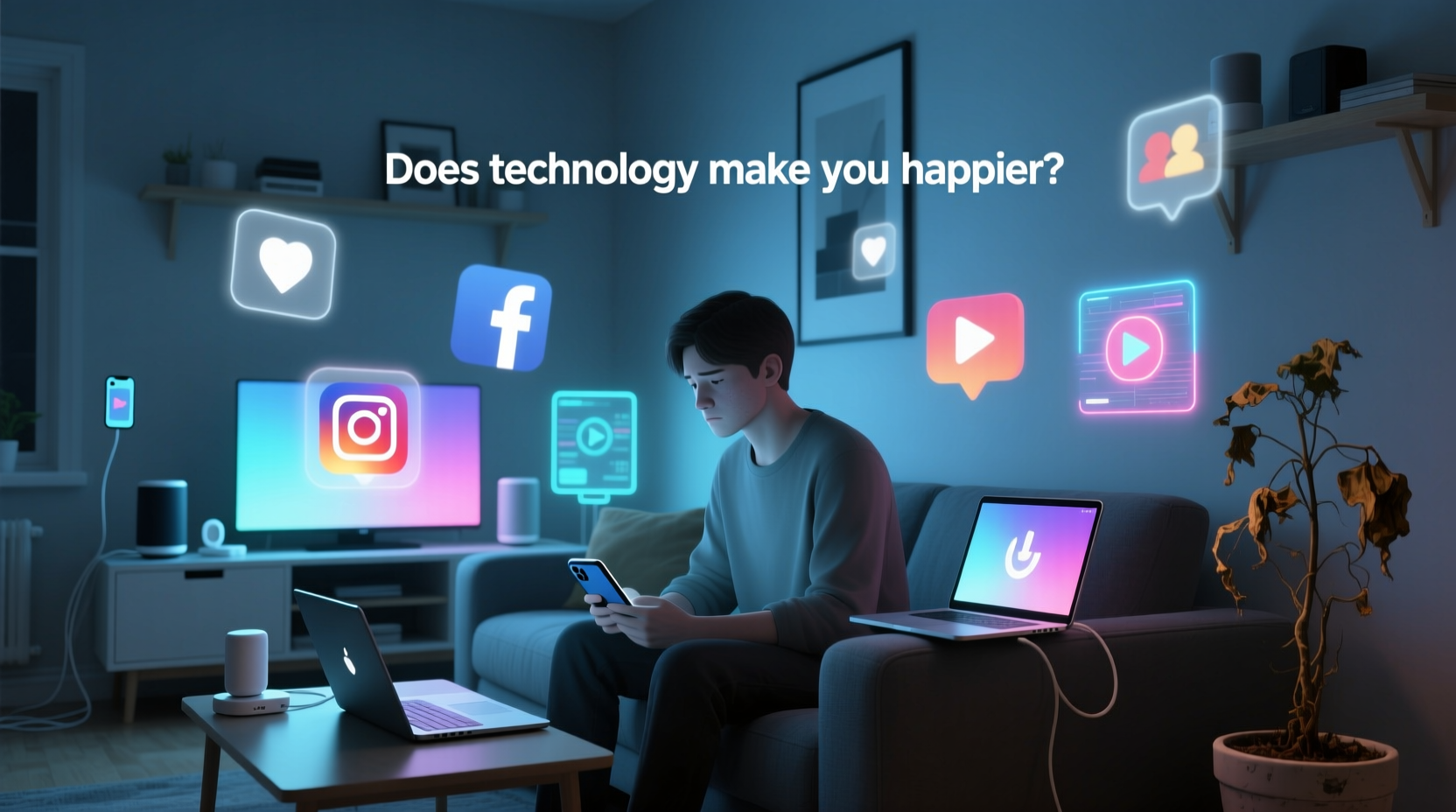 does technology make you happier