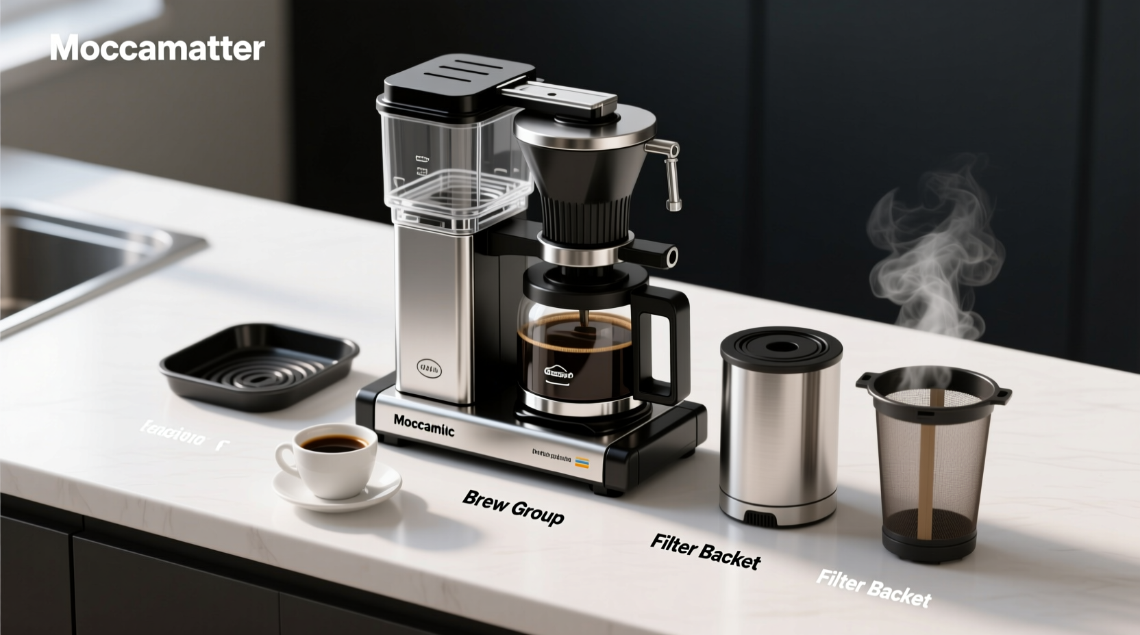 how to clean a moccamaster coffee machine
