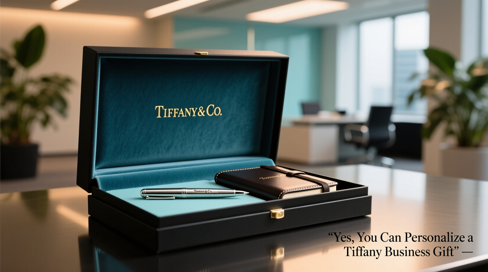 can i personalize or customize a tiffany business gift