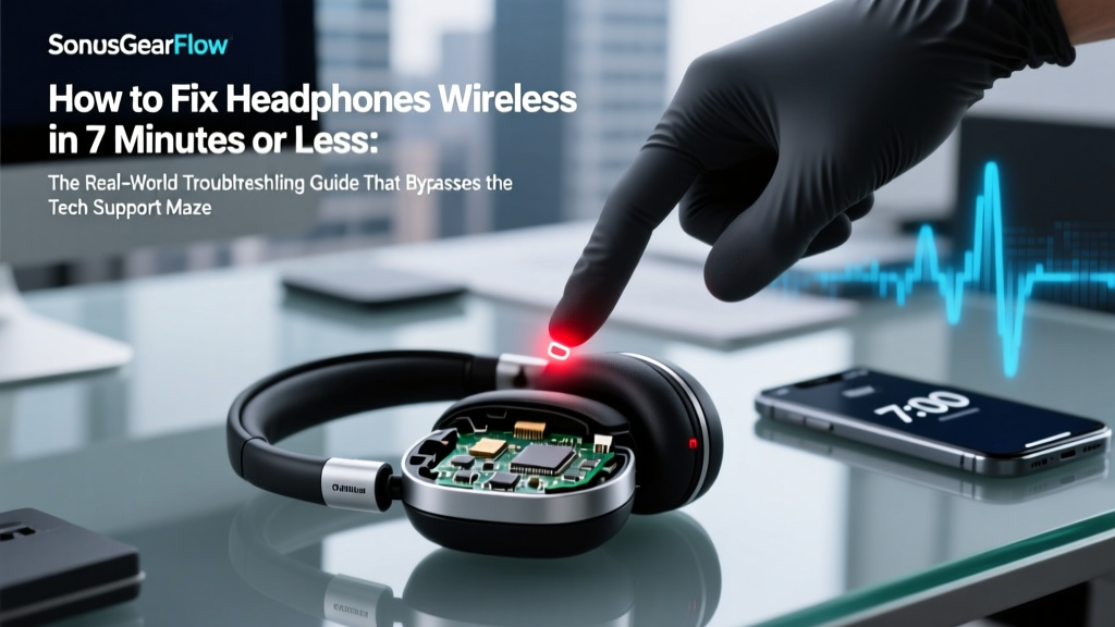Wireless Headphones Fix: 7-Minute Bluetooth Troubleshooting