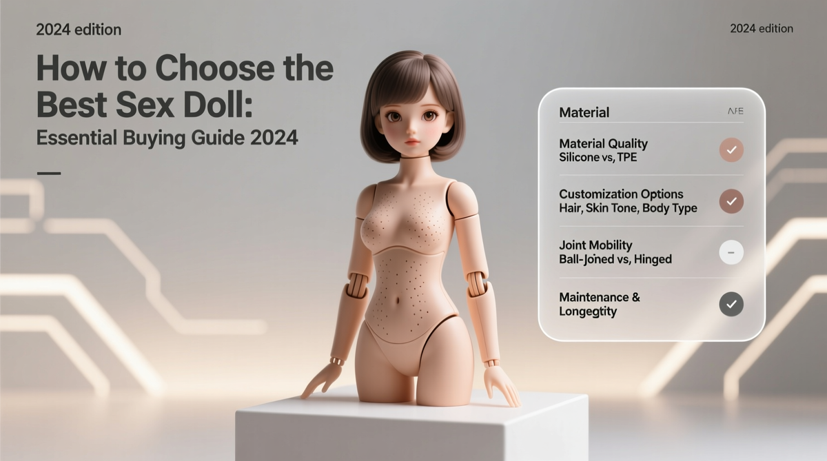 How to Choose the Best Sexdoll: Essential Buying Guide 2024
