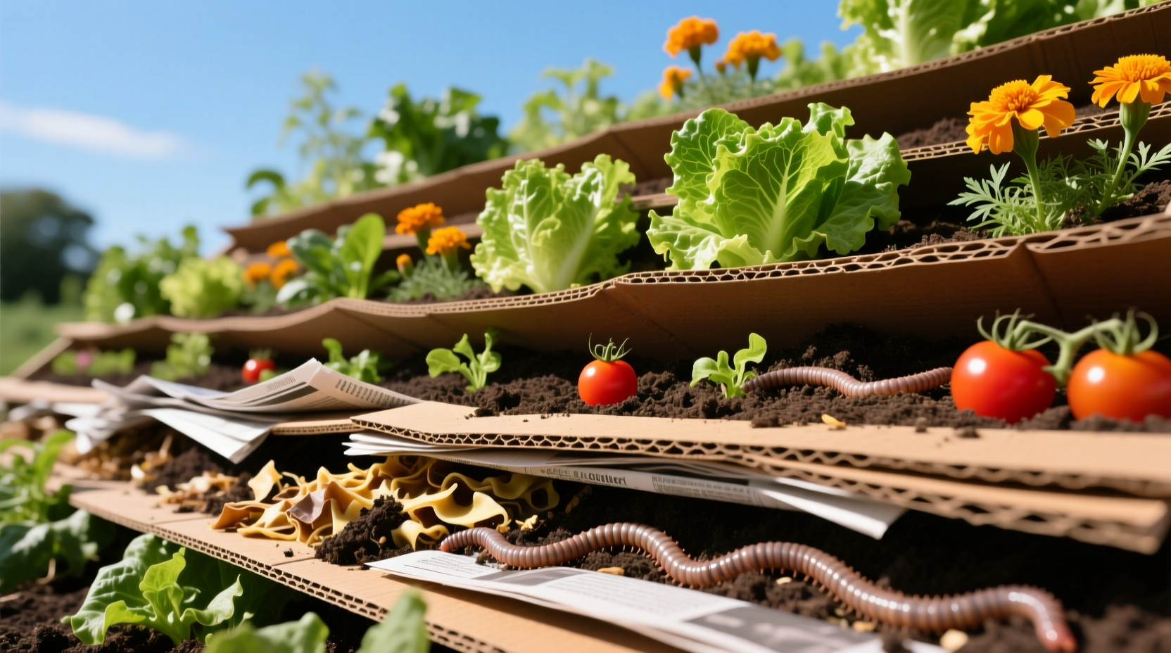 lasagna gardening