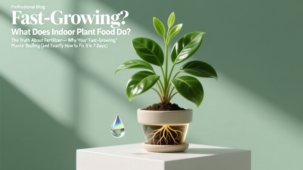 Indoor Plant Food: Truth for Fast-Growing Plants