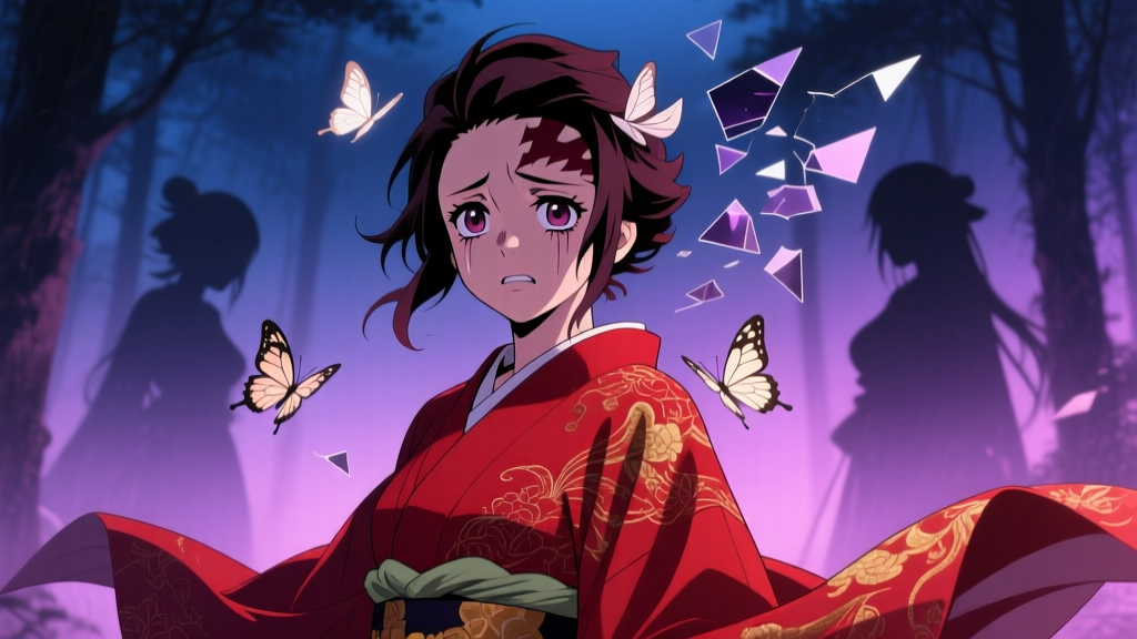 Shinobu Kocho Butterfly Motif as Dissociative