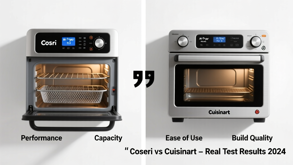 Cosori vs Cuisinart Air Fryer Toaster Oven: Real Test