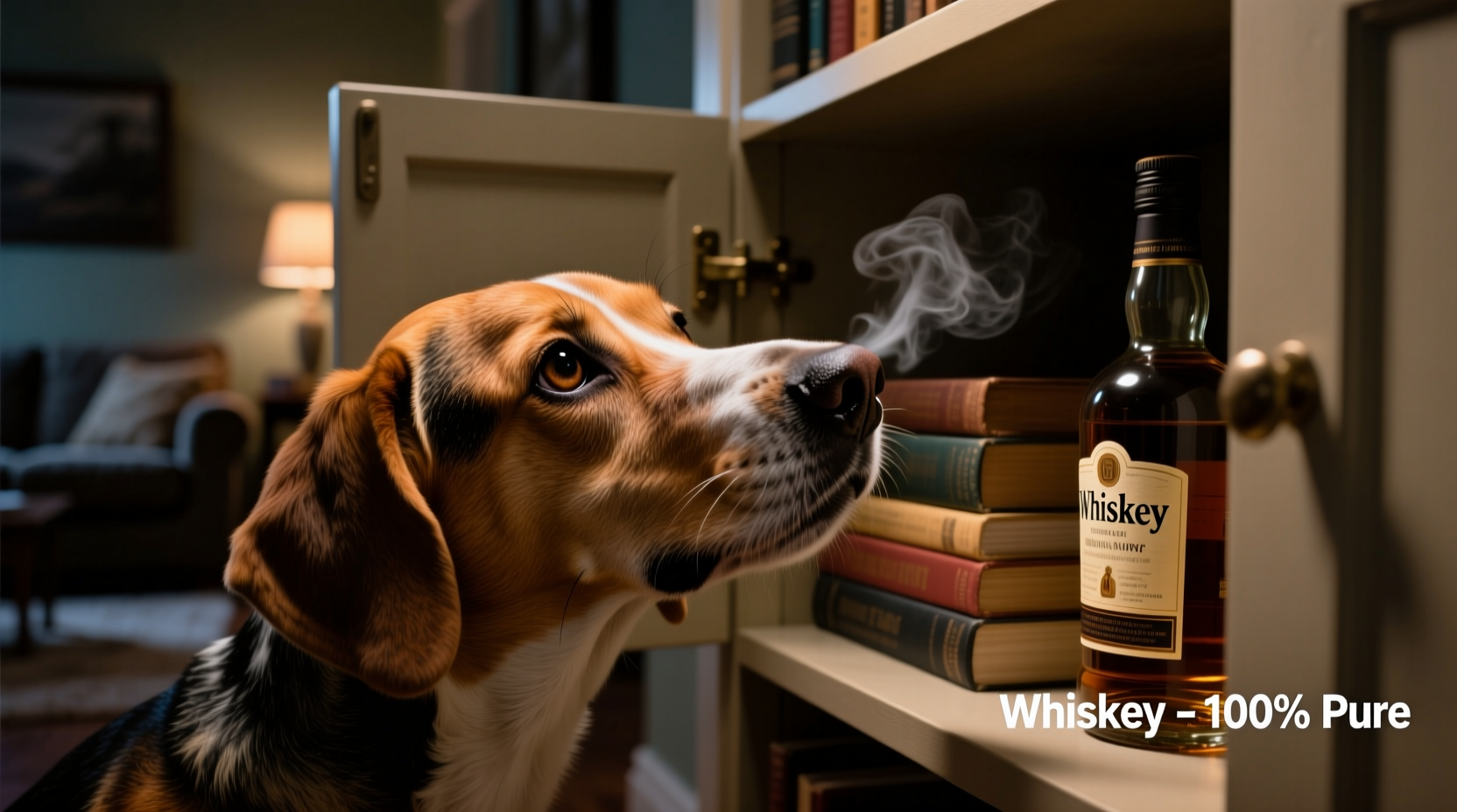 can pets detect alcohol smells and should you hide your stash