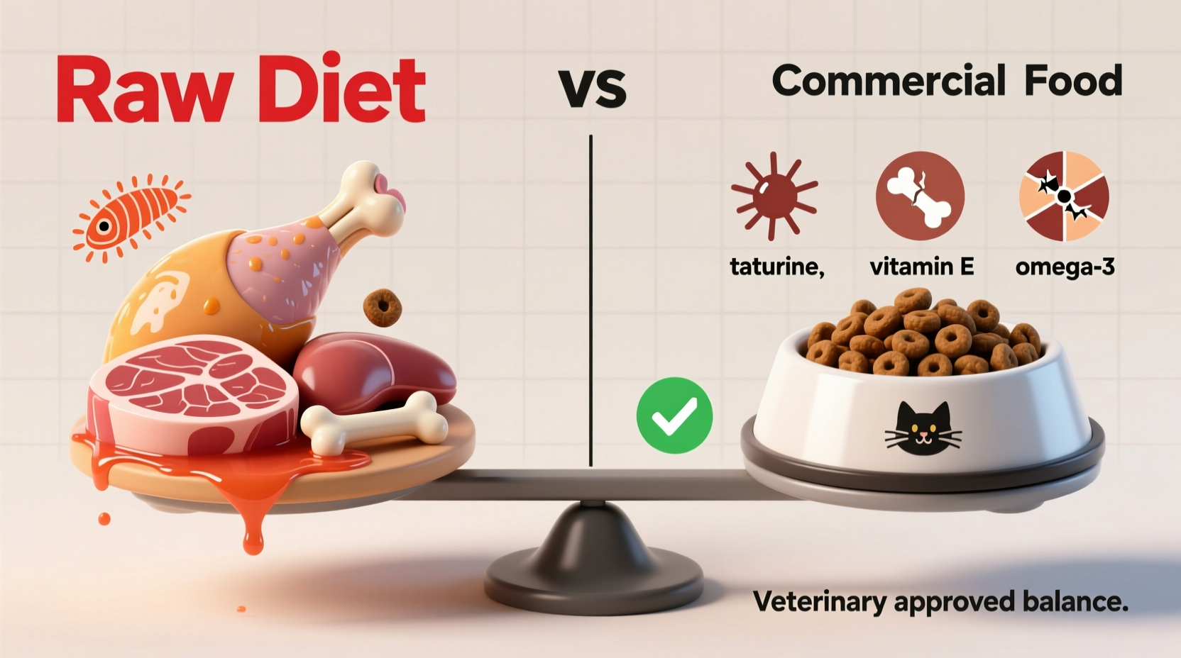 is raw feeding safe for cats or does it pose hidden health risks