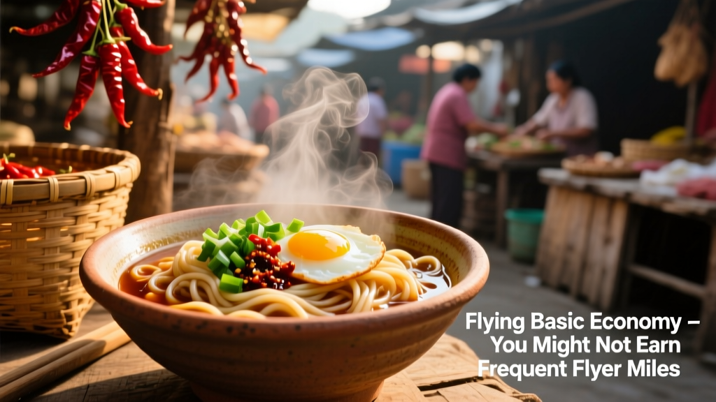 Flying Basic Economy: Why You Might Not Earn Frequent Flyer Miles — And What It Means for Your Culinary Travel Plans