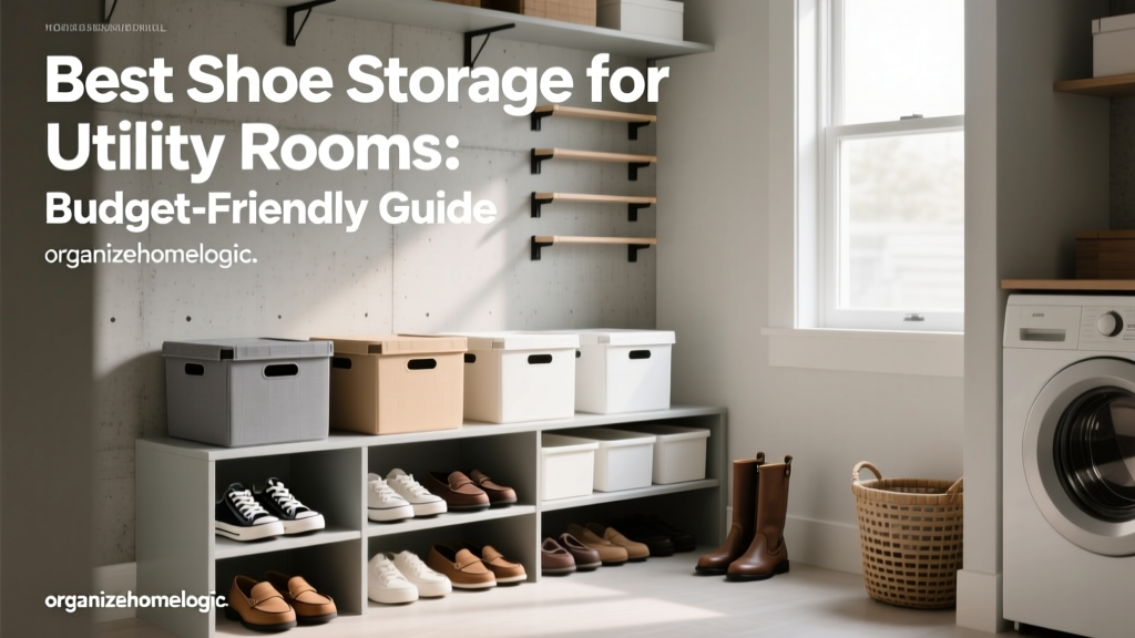 Best Shoe Storage for Utility Rooms: Budget-Friendly Guide