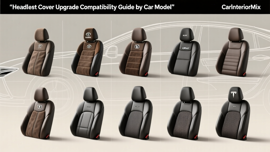 Headrest Cover Compatibility by Car Model | CarInteriorMix