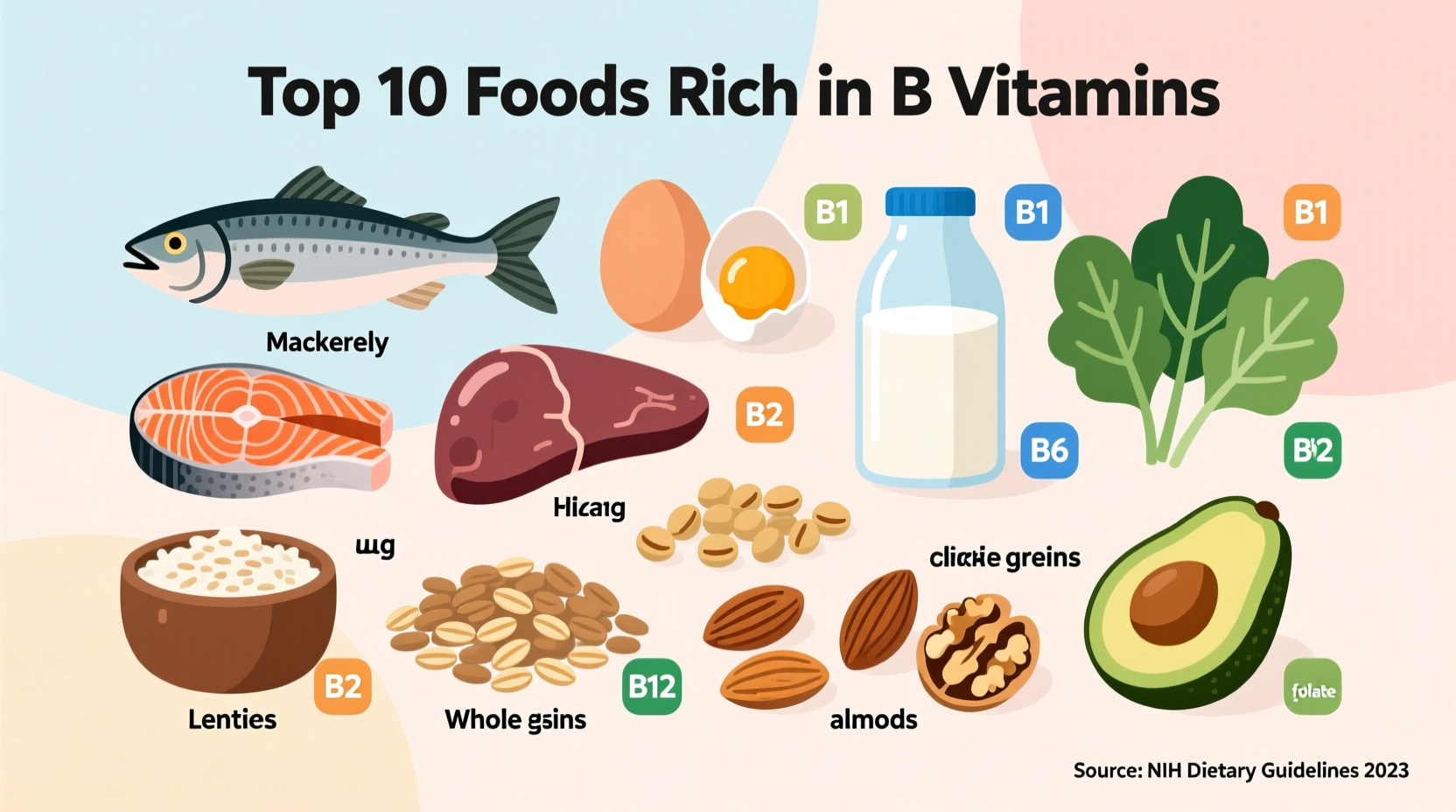 what foods are high in b vitamins