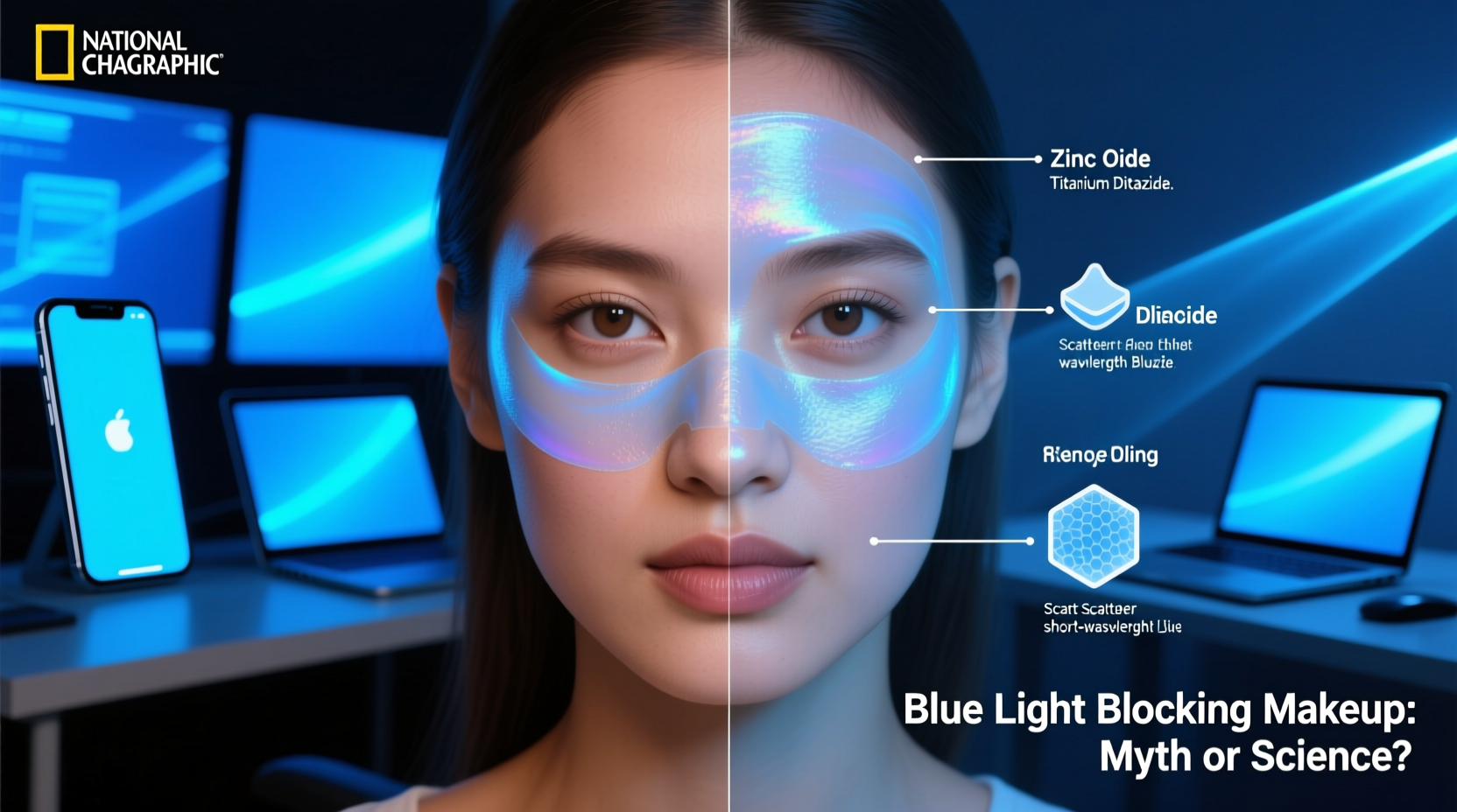 is blue light blocking makeup a real thing or just clever branding