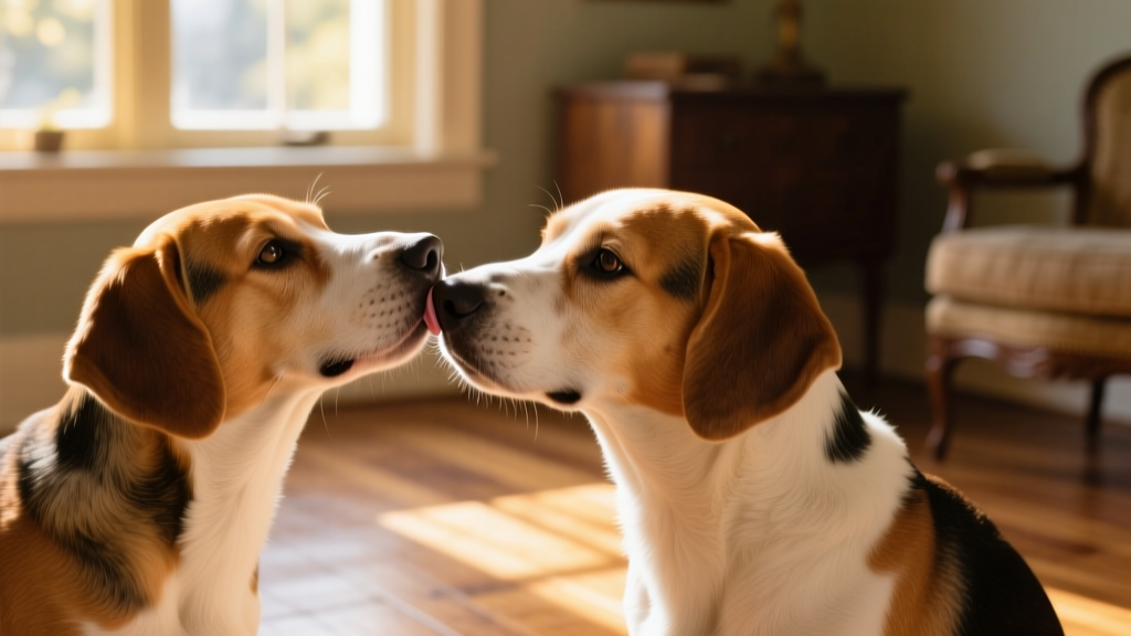 Why dogs lick other dogs' ears