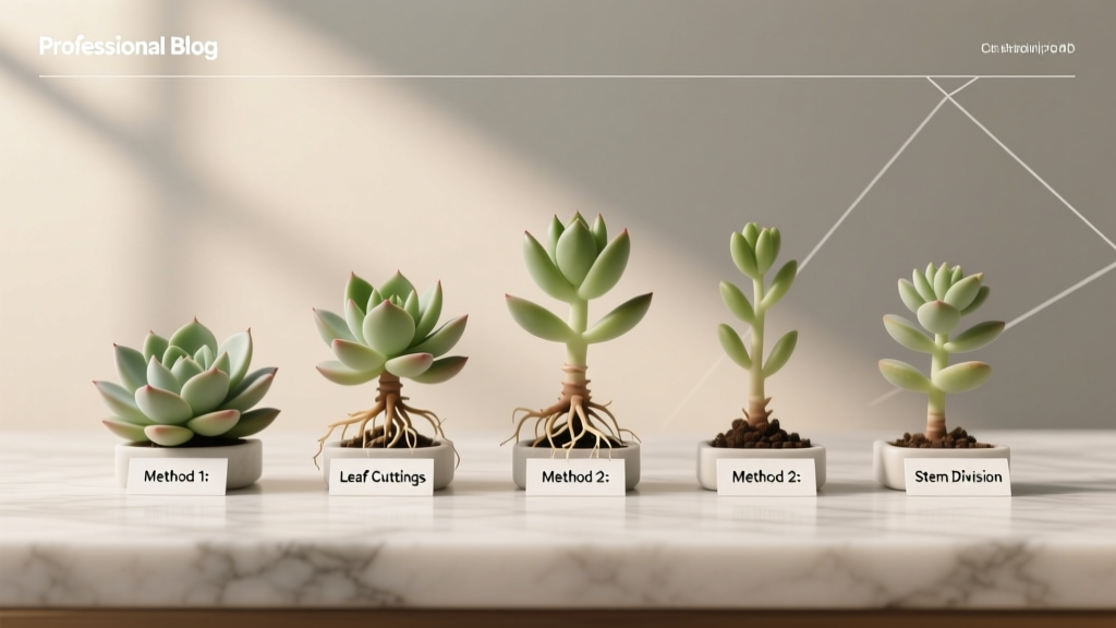 Flowering Succulent Propagation Without Cactus Oil