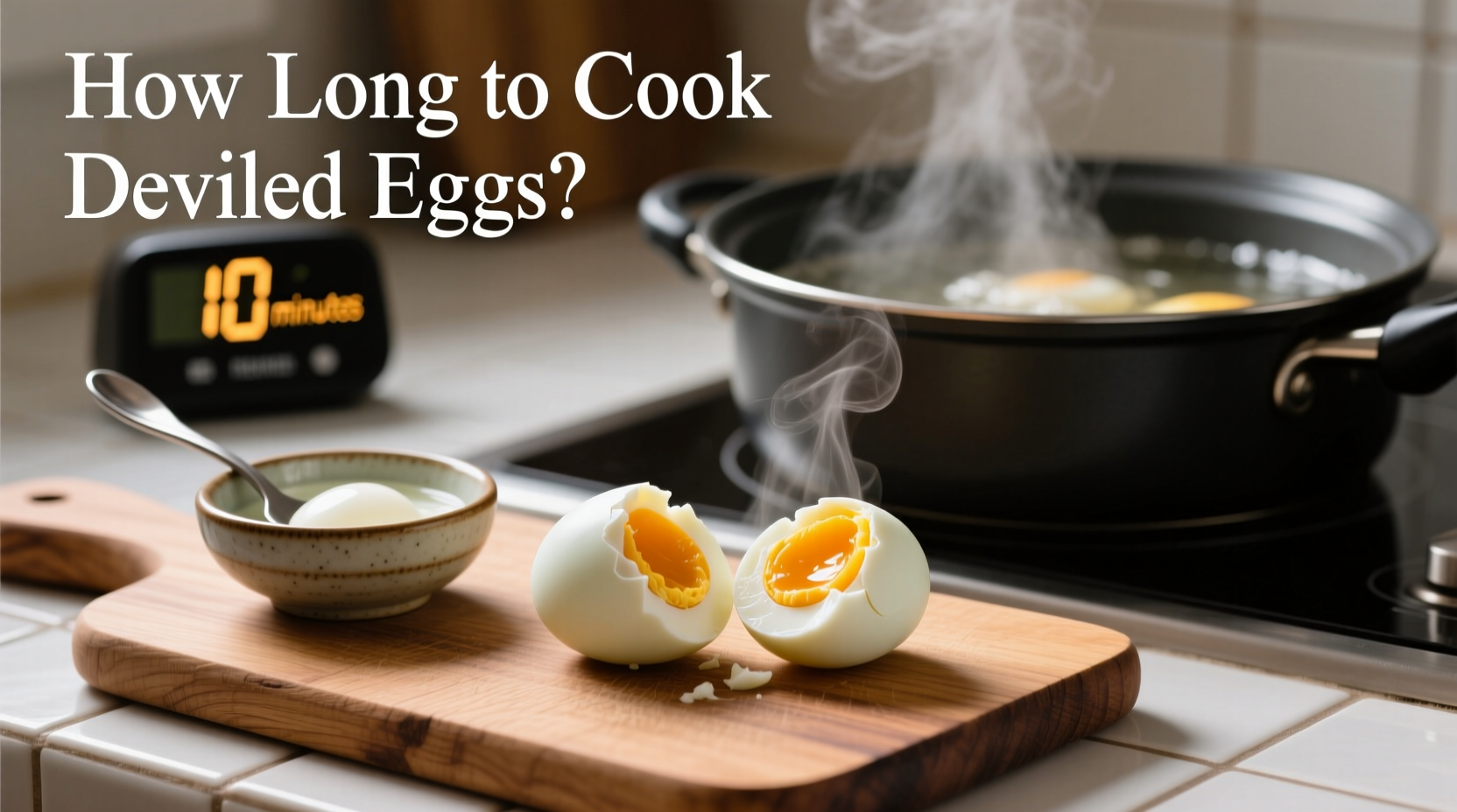 how long to cook deviled eggs