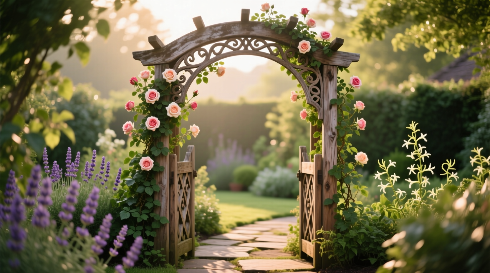 diy garden arch ideas