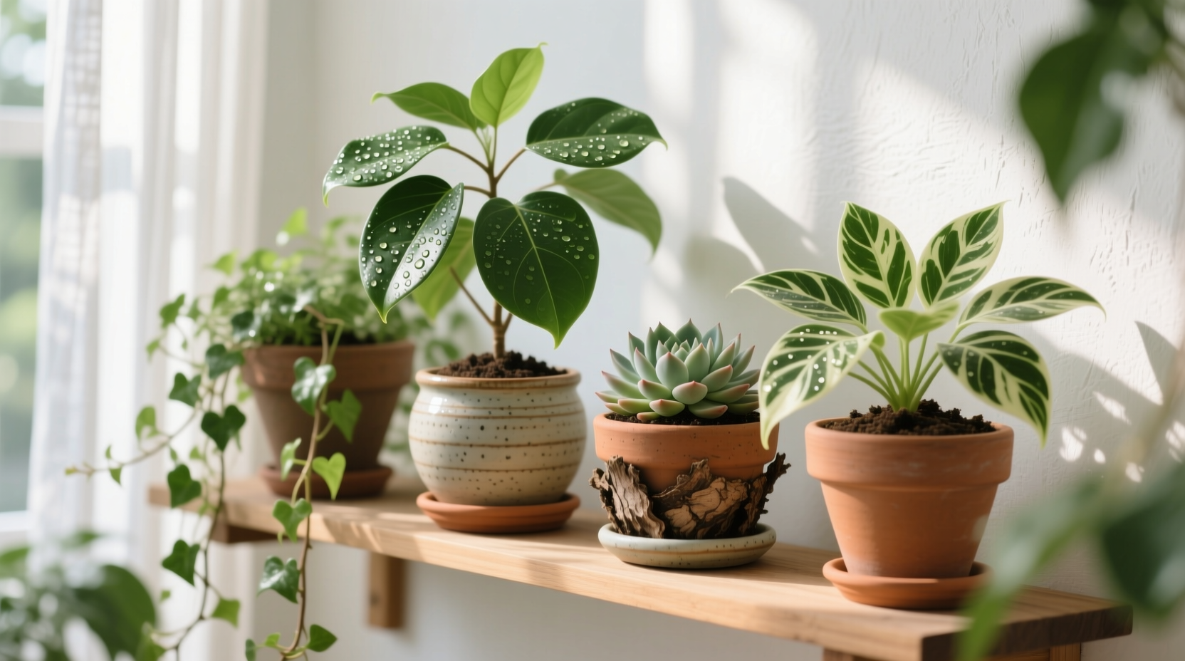 water potted plants