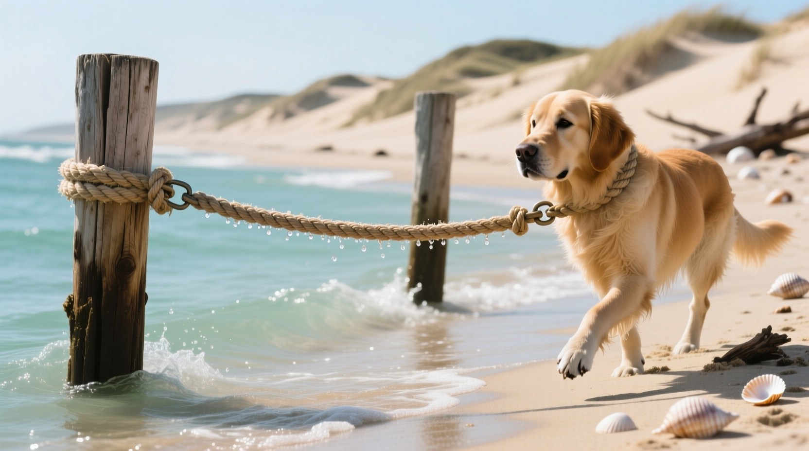 hemp rope leashes saltwater truths and care