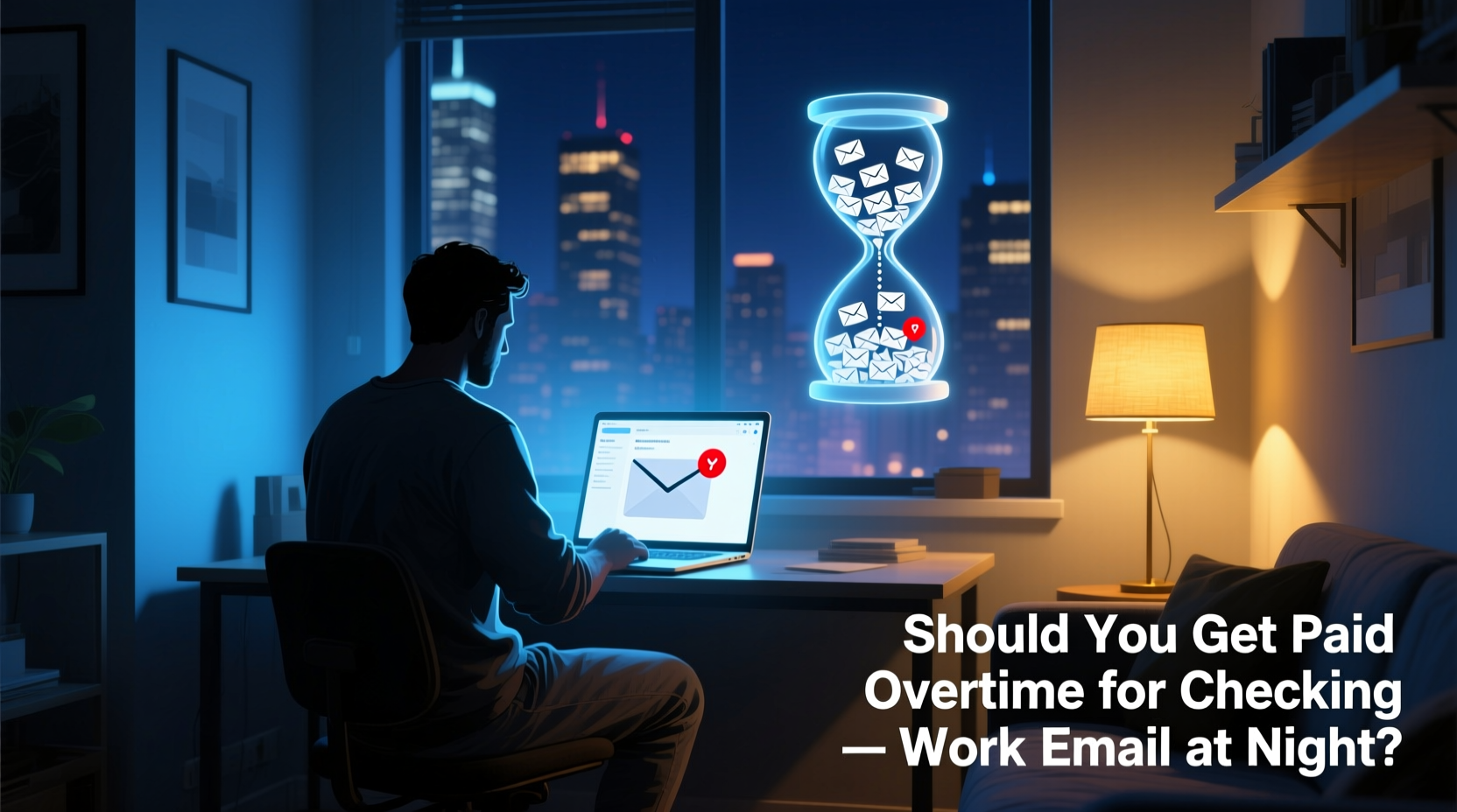 should you get paid overtime for checking work email at